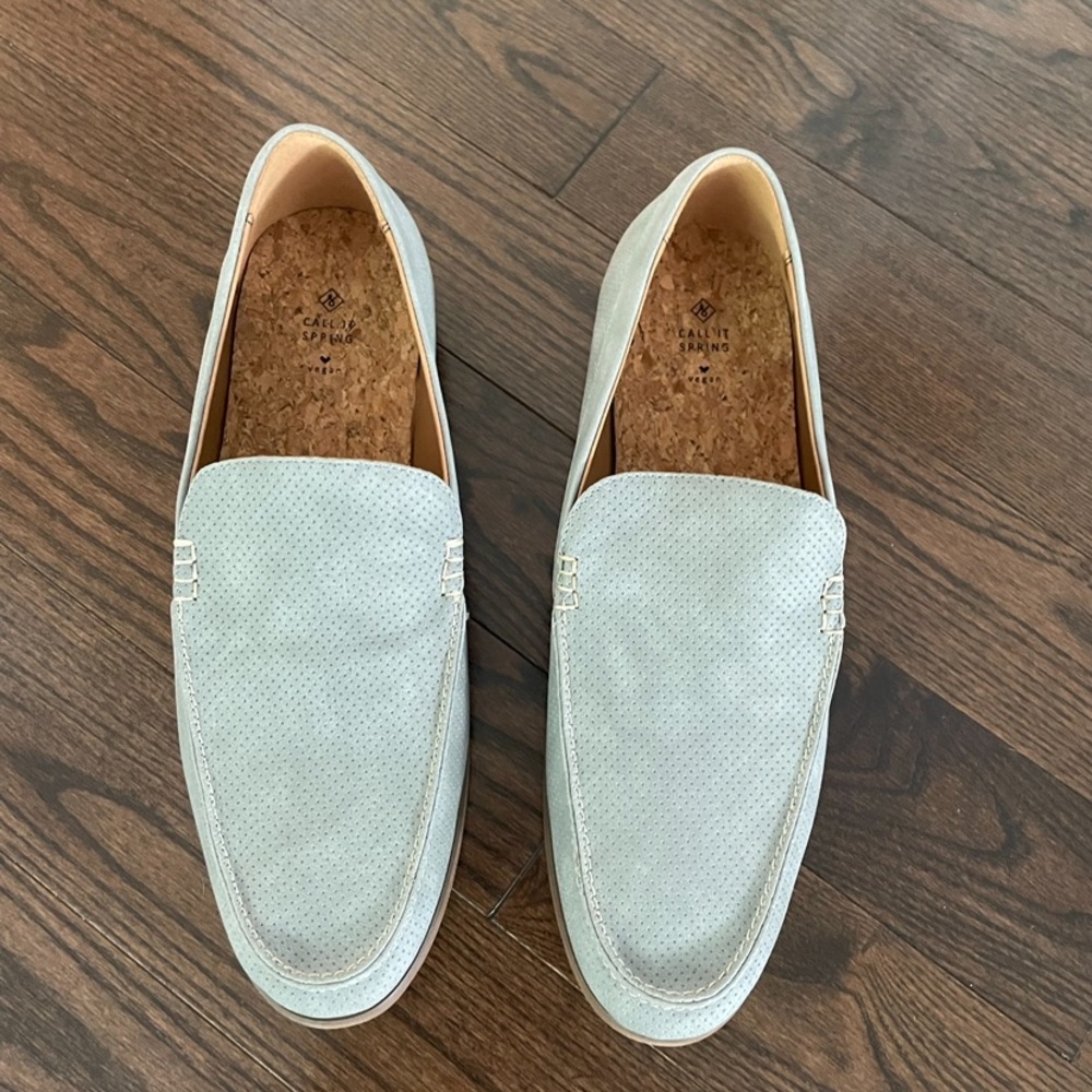 Men’s Gray Loafers